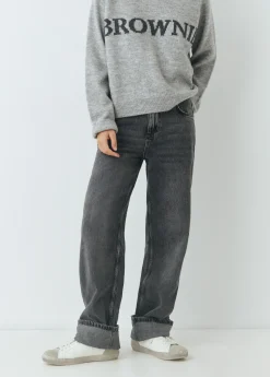 Jeans rectos cinco bolsillos