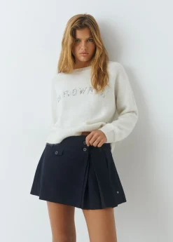 Jersey brownie lentejuelas