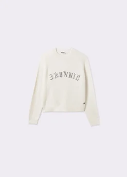 Jersey brownie lentejuelas