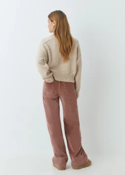 Jersey básico jaspeado