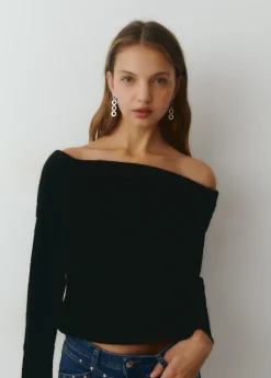 Jersey cuello bardot