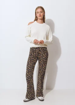 Jersey cut out chenilla