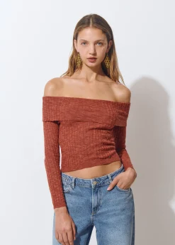 Jersey escote bardot