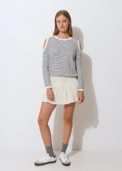 Jersey hombros chenilla raya