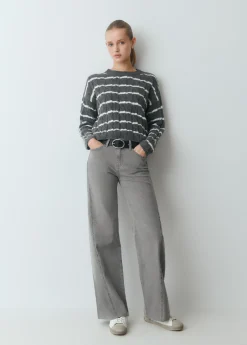 Jersey trenzas rayas