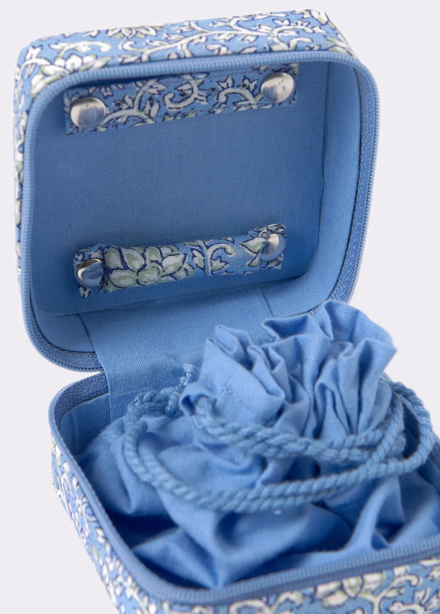 Joyero cuadrado estampado