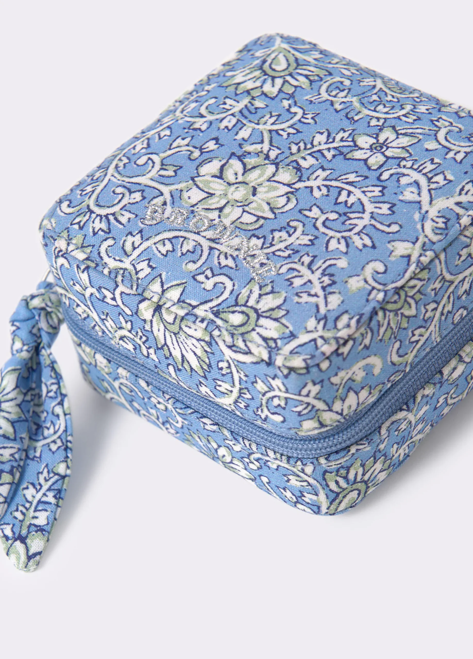 Joyero cuadrado estampado