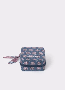 Joyero cuadrado estampado