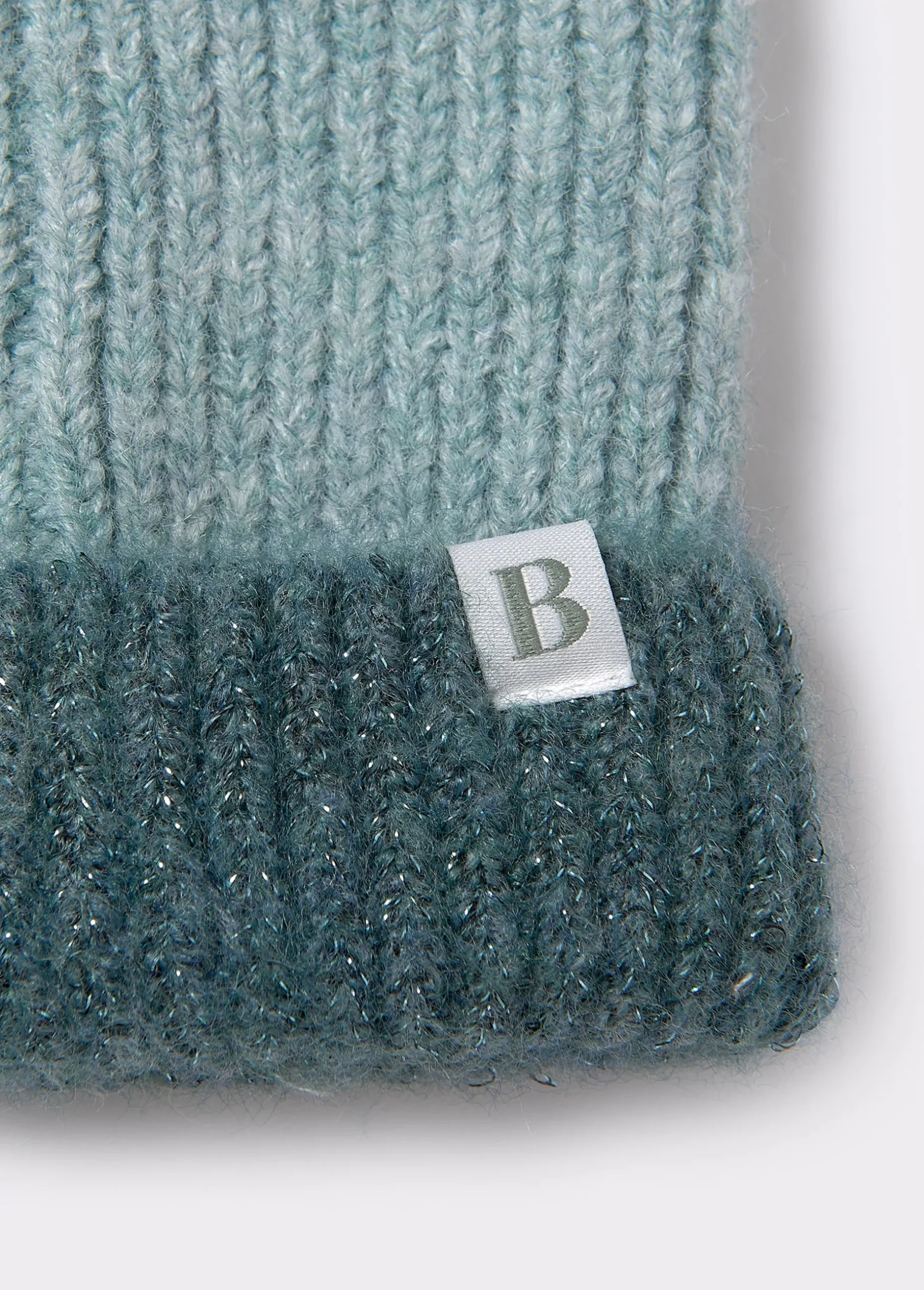 Mitón bicolor lurex