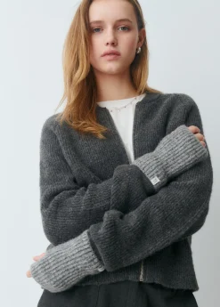 Mitón bicolor lurex