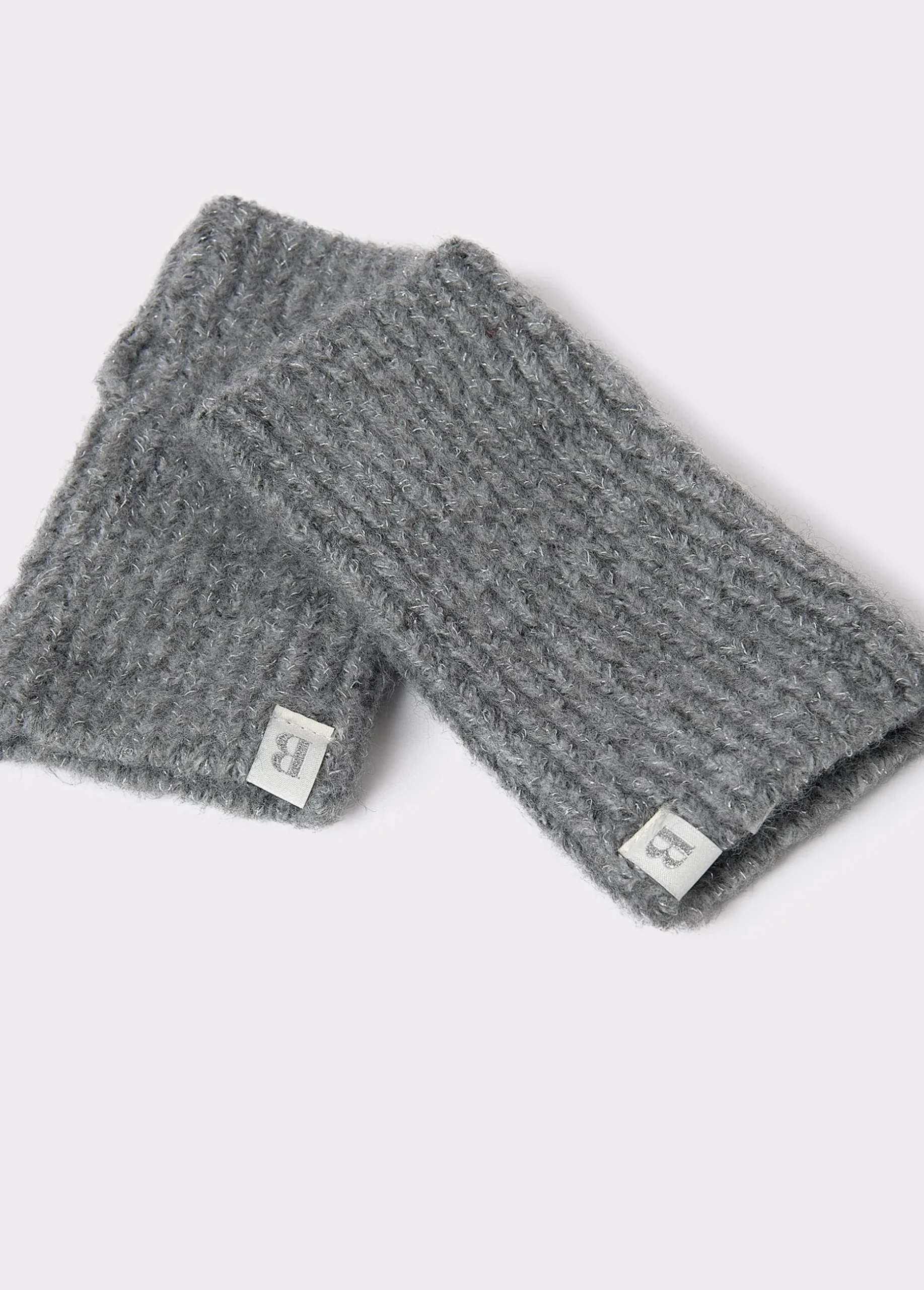 Mitón bicolor lurex