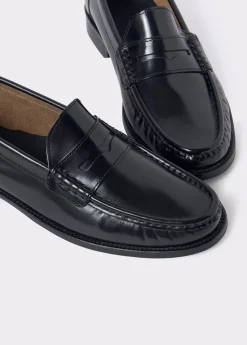 Mocasín piel college antic