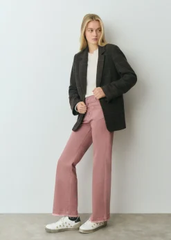 Pantalón culotte botones frontales