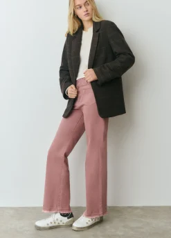 Pantalón culotte botones frontales