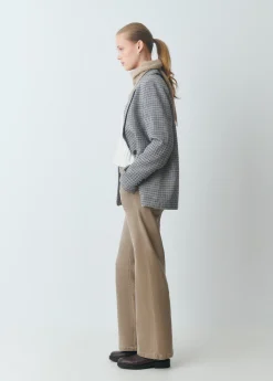 Pantalón culotte con bolsillos frontales