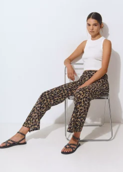 Pantalón estampado animal