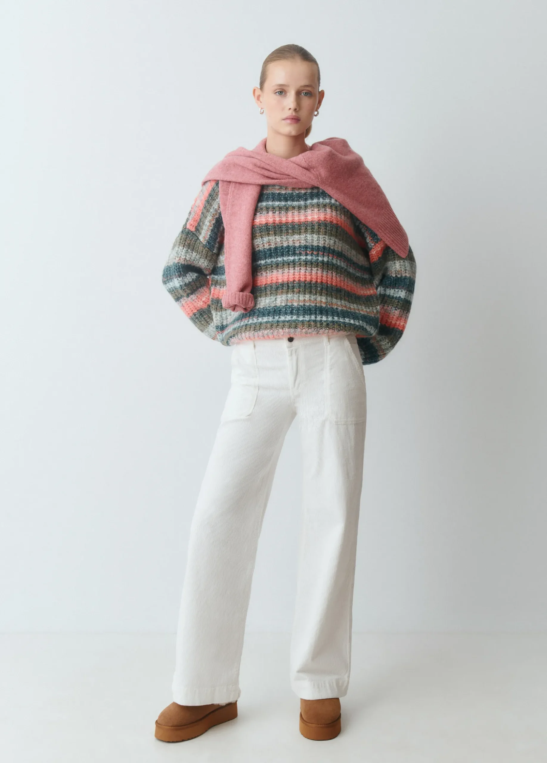 Pantalón pana culotte