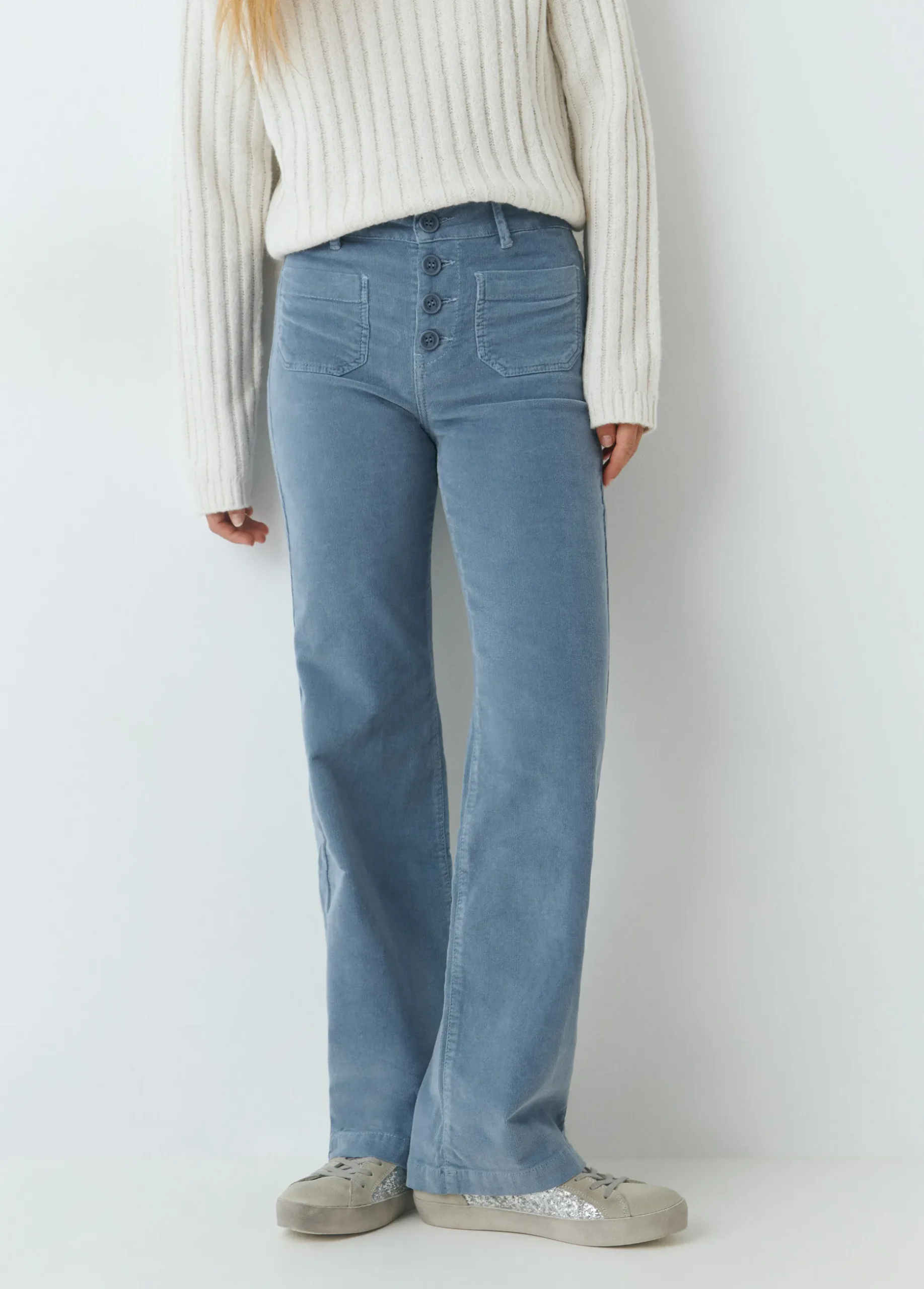 Pantalón pana culotte