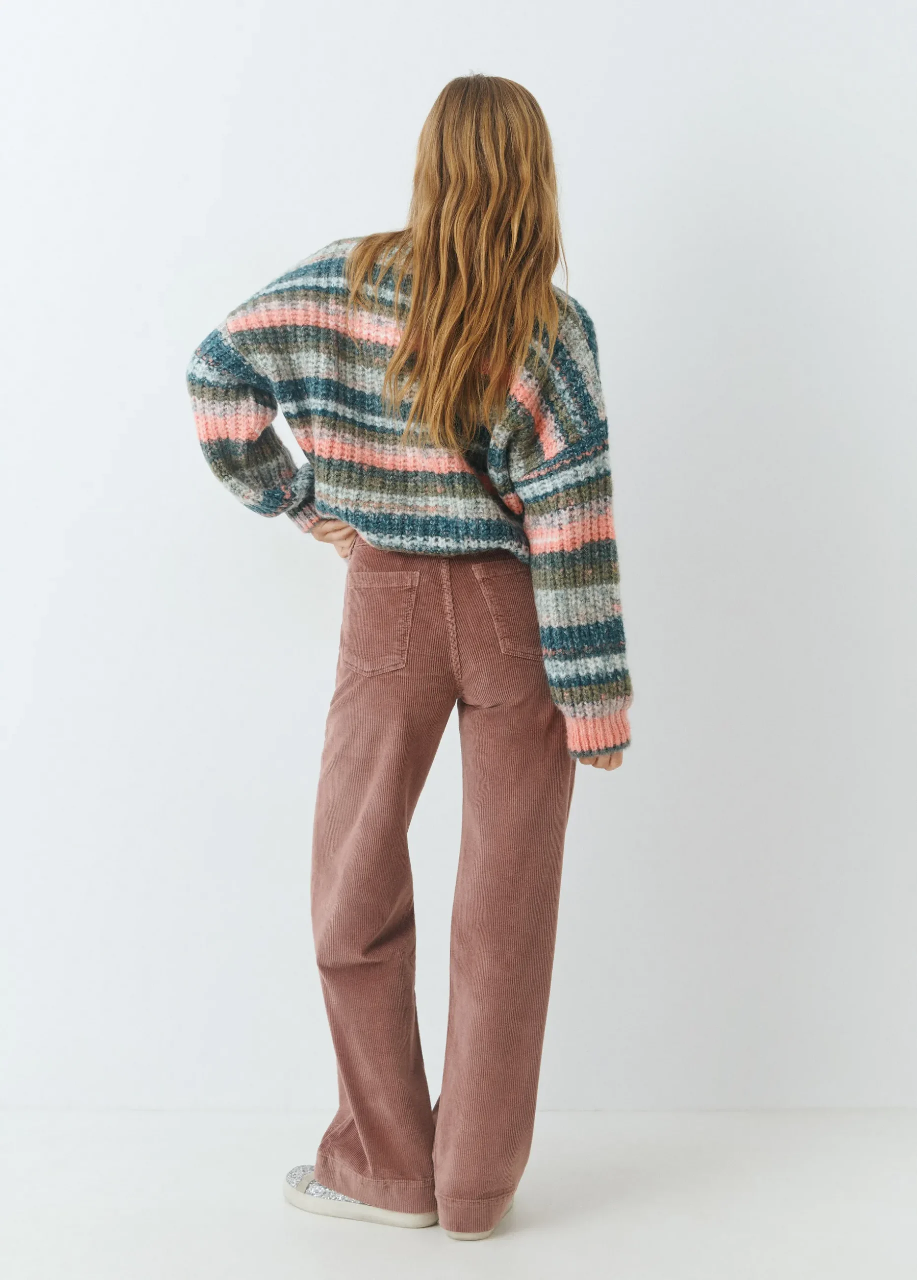 Pantalón pana culotte