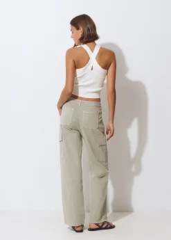 Pantalón recto cargo