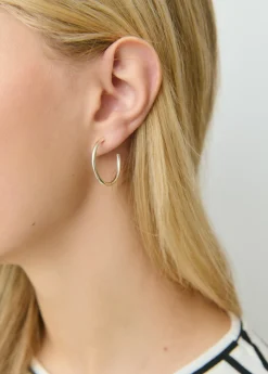 Pendiente aro mediano