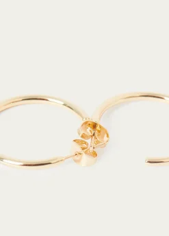 Pendiente aro mediano