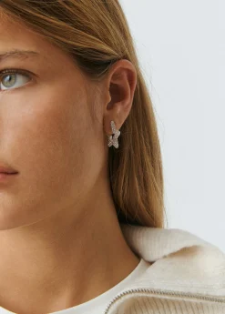 Pendiente estrella circonita