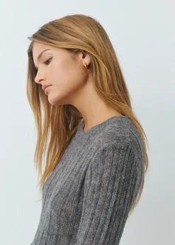 Pendientes aro grueso mini