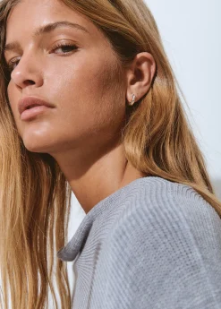 Pendientes aro grueso mini