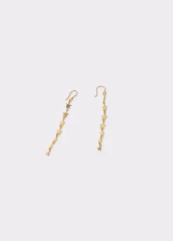 Pendientes largos estrellas degradado