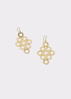 Pendientes rombos aros