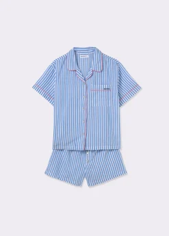 Pijama corto rayas