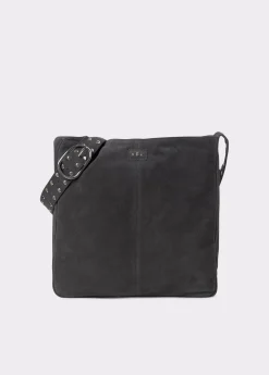 Shopper piel correa tachas