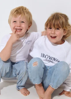 Sudadera bordada manga ranglan kids