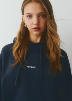 Sudadera con capucha y bordado