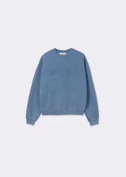 Sudadera texto desflecado