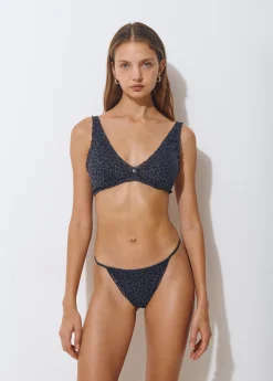 Sujetador flocado animal print